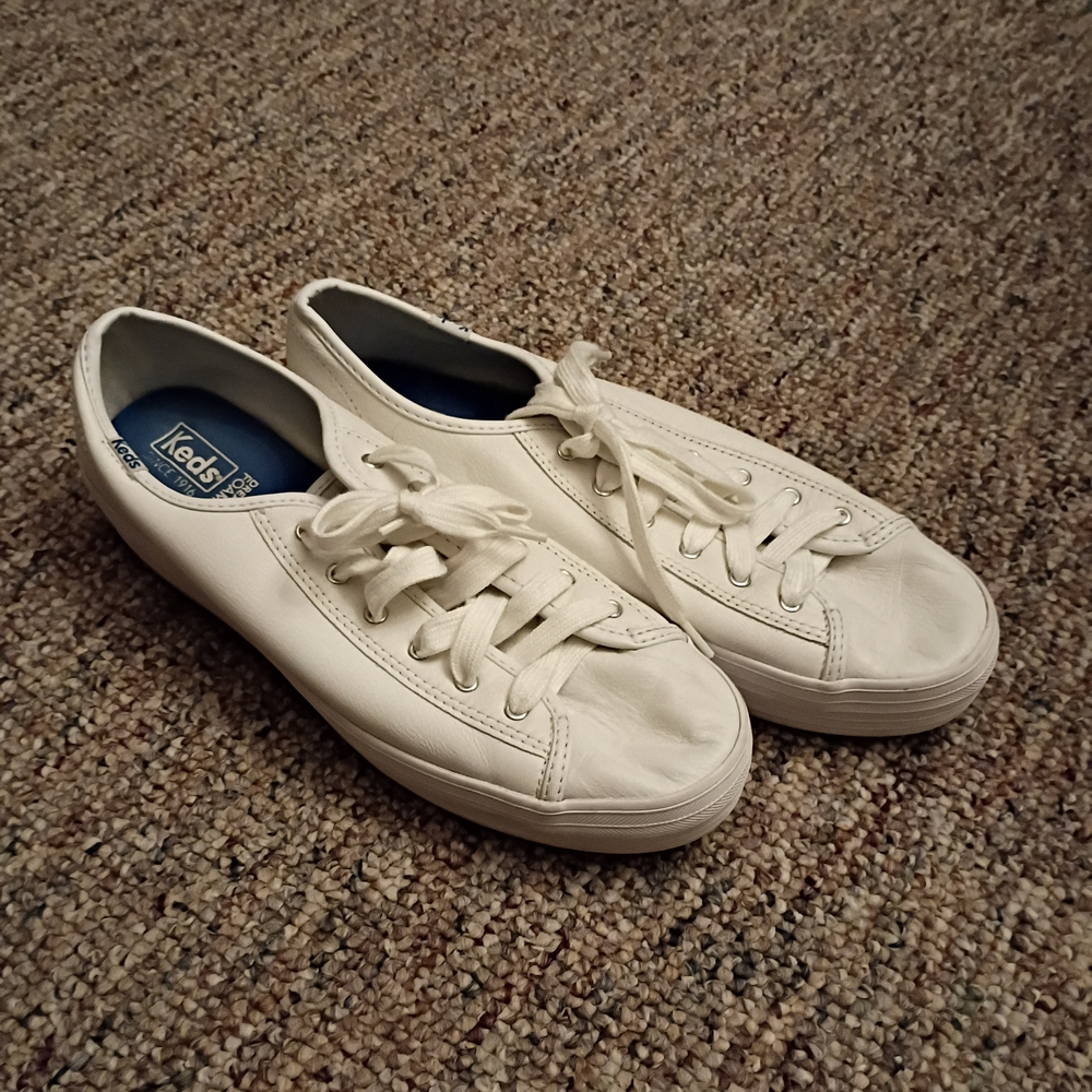 Keds White Canvas Sneakers